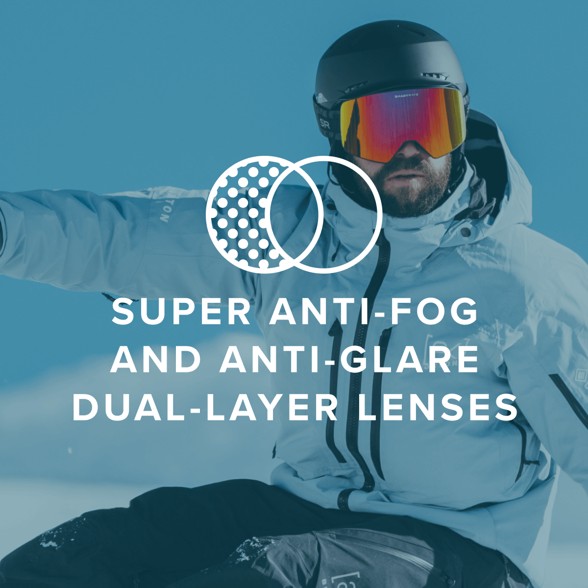 Frontier Snow Goggle - Lavender Lagoon - Image 8