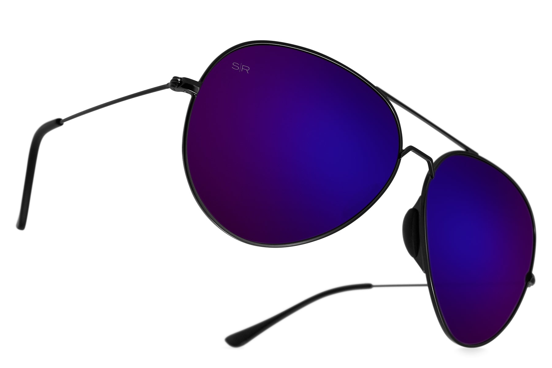 Tangle Free Aviator - Purple Polarized - Image 2