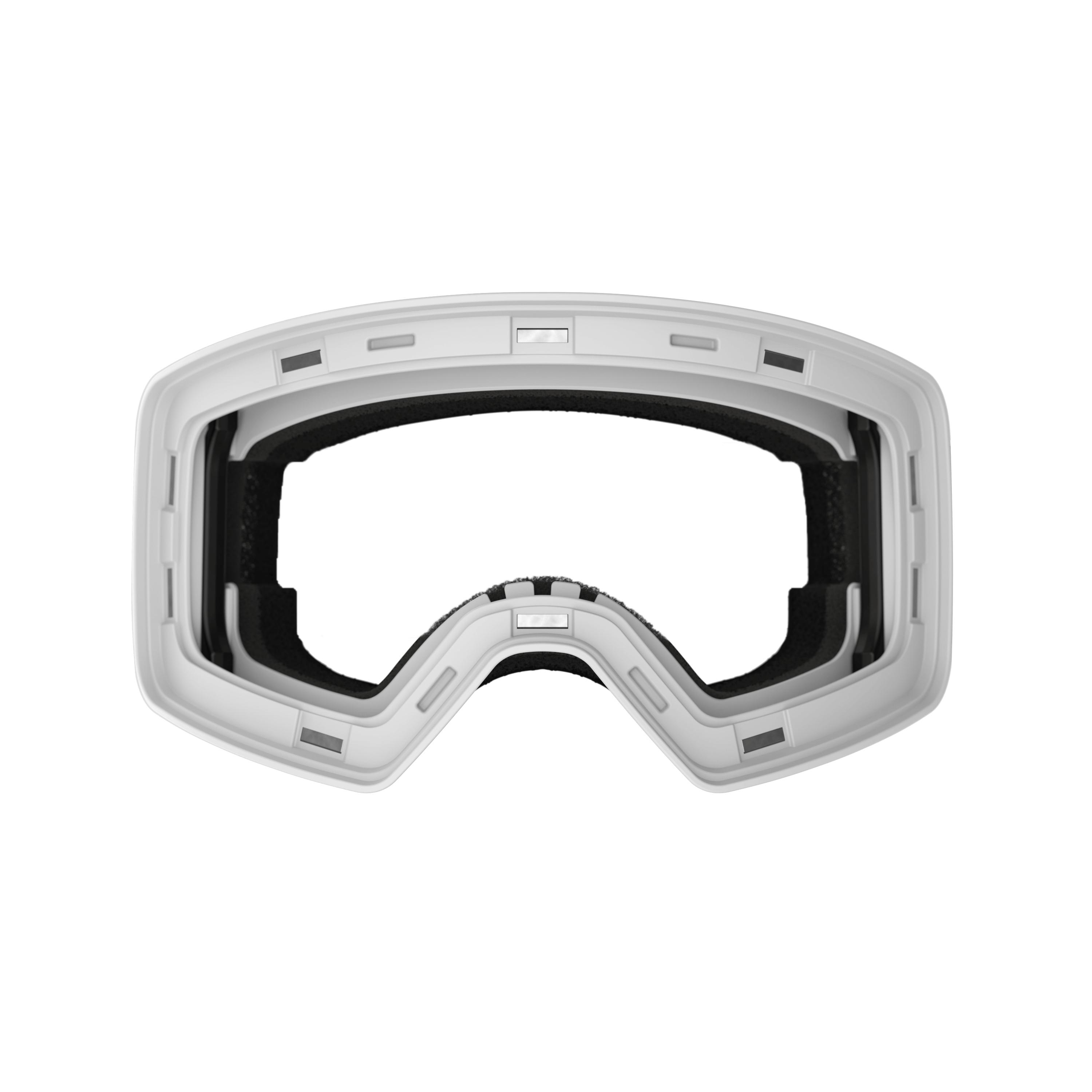 Frontier Snow Goggle - White Magnetic Frame + Strap (Lens Not Included) - Image 2